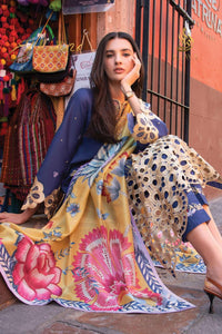 Hemline Odyssey Unstitched Lawn
