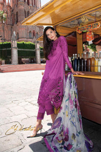Hemline Odyssey Unstitched Lawn